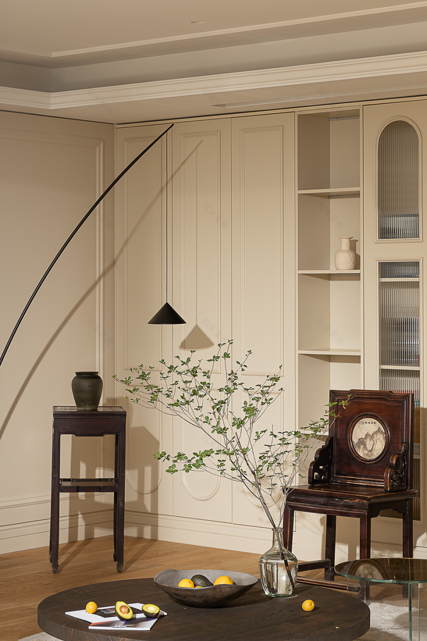 现代法式 300㎡大平层设计丨中国上海丨上海示觉室内设计事务所-14