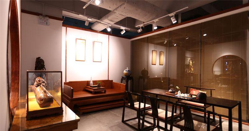 龙熙堂红木艺术展厅 | 传统元素烘托中式家具艺术-17