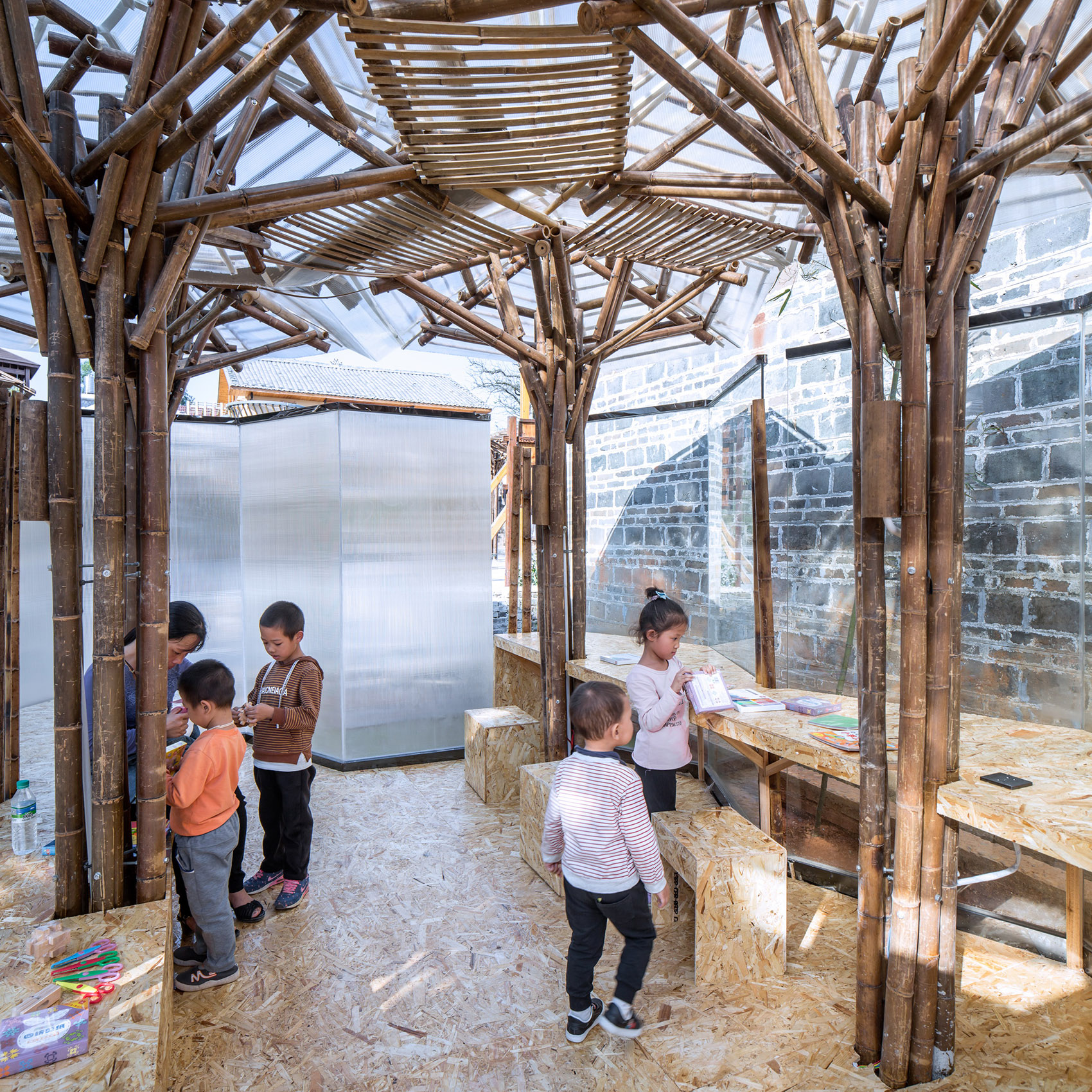 夏木塘儿童公益书院丨中国江西丨上海交通大学奥默默工作室,HDD上海华都建筑规划设计有限公司-86