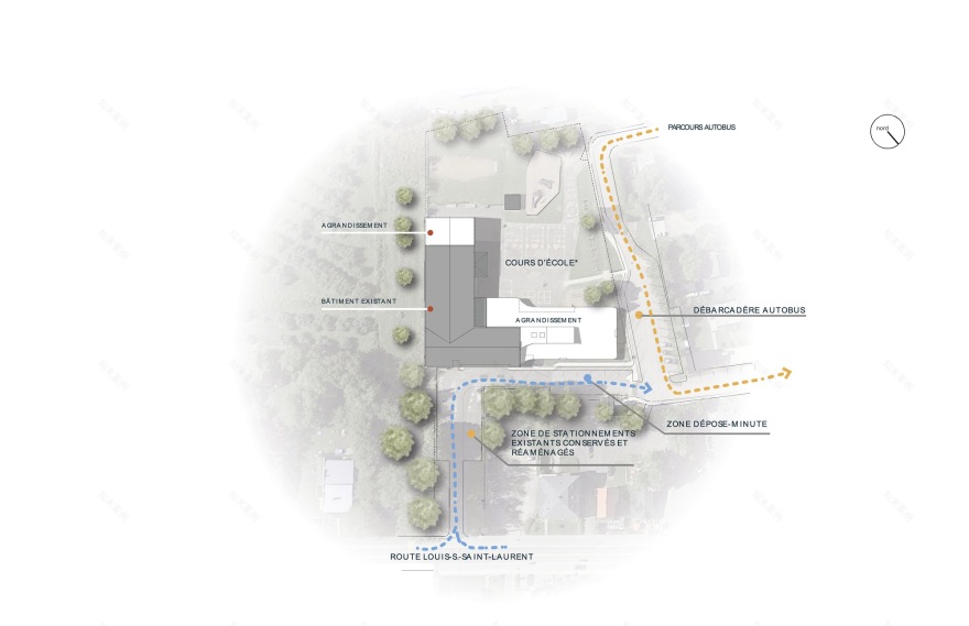 LouisSaintLaurent 学校扩建项目丨加拿大丨STGM 建筑事务所,Ateliers Architecture-36