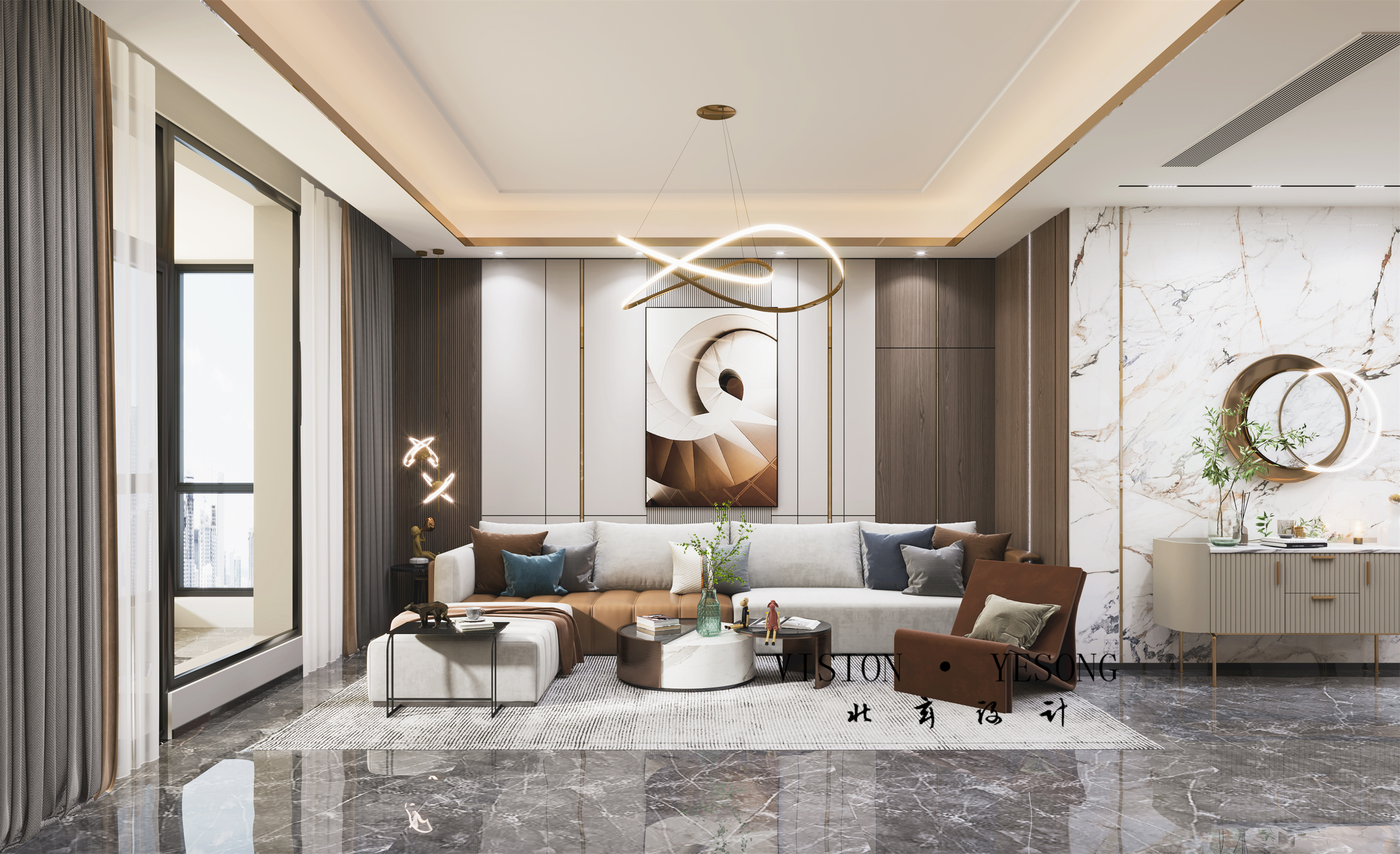 合肥别墅设计丨中国合肥丨北玄设计表现-16