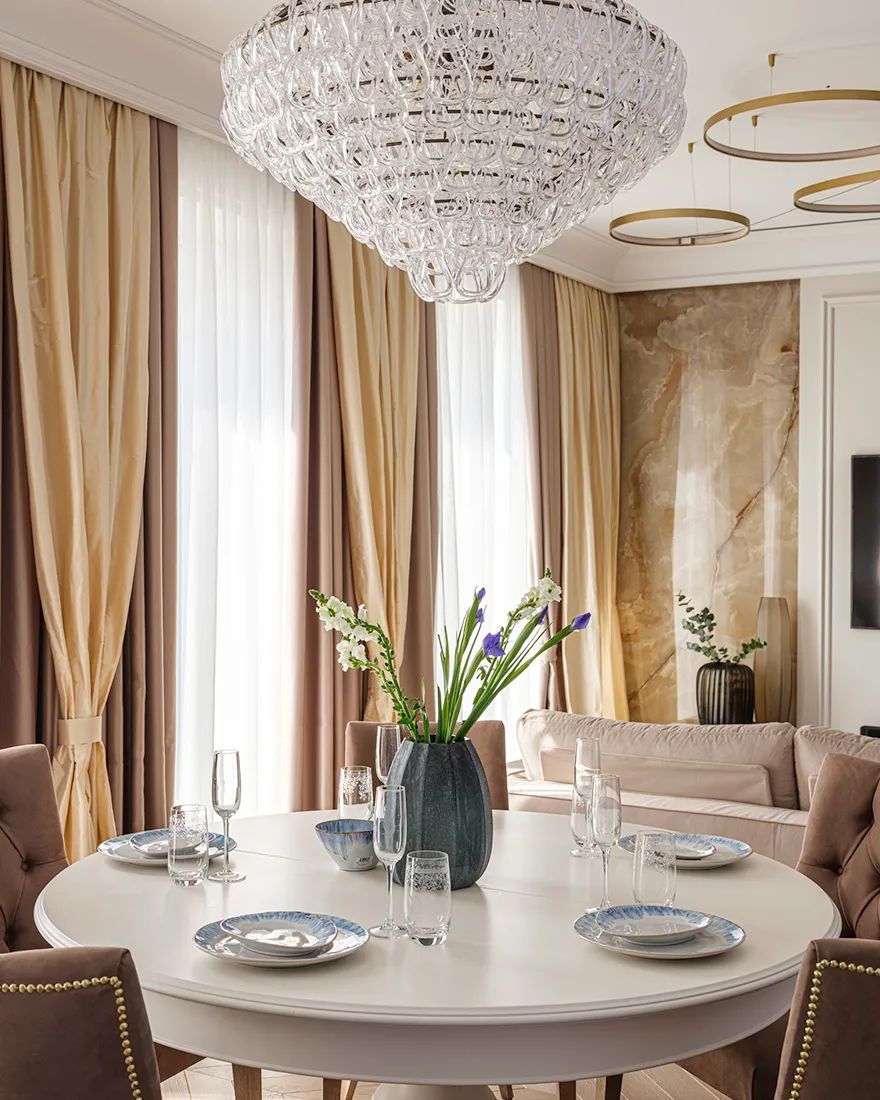 133㎡四口之家室内设计丨Yulia Sokolova-12