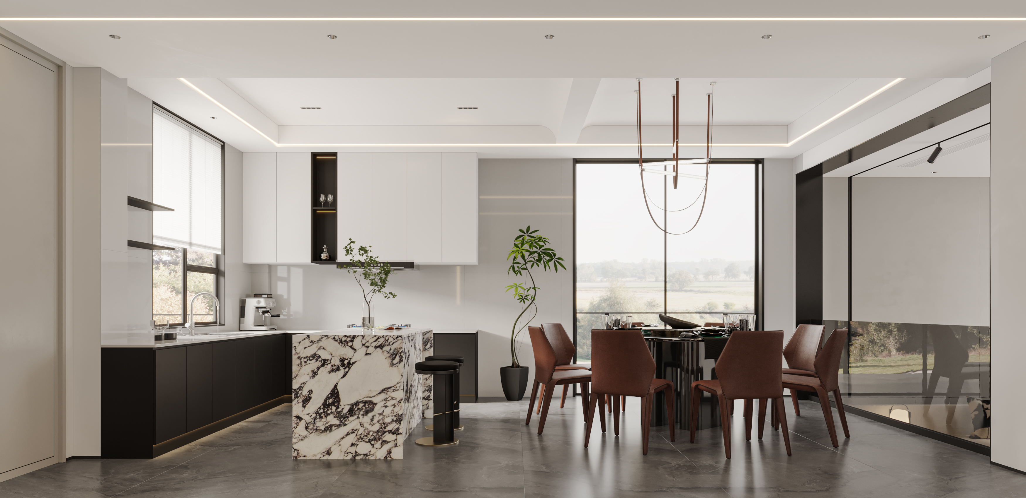 绘感视觉设计——现代别墅设计案例-4