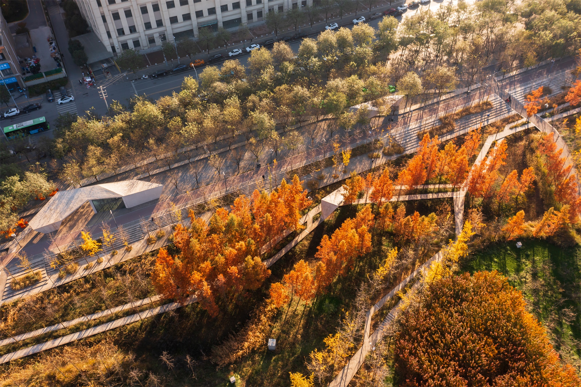 西安雁南公园（二期）丨中国西安丨土人设计（Turenscape）-12