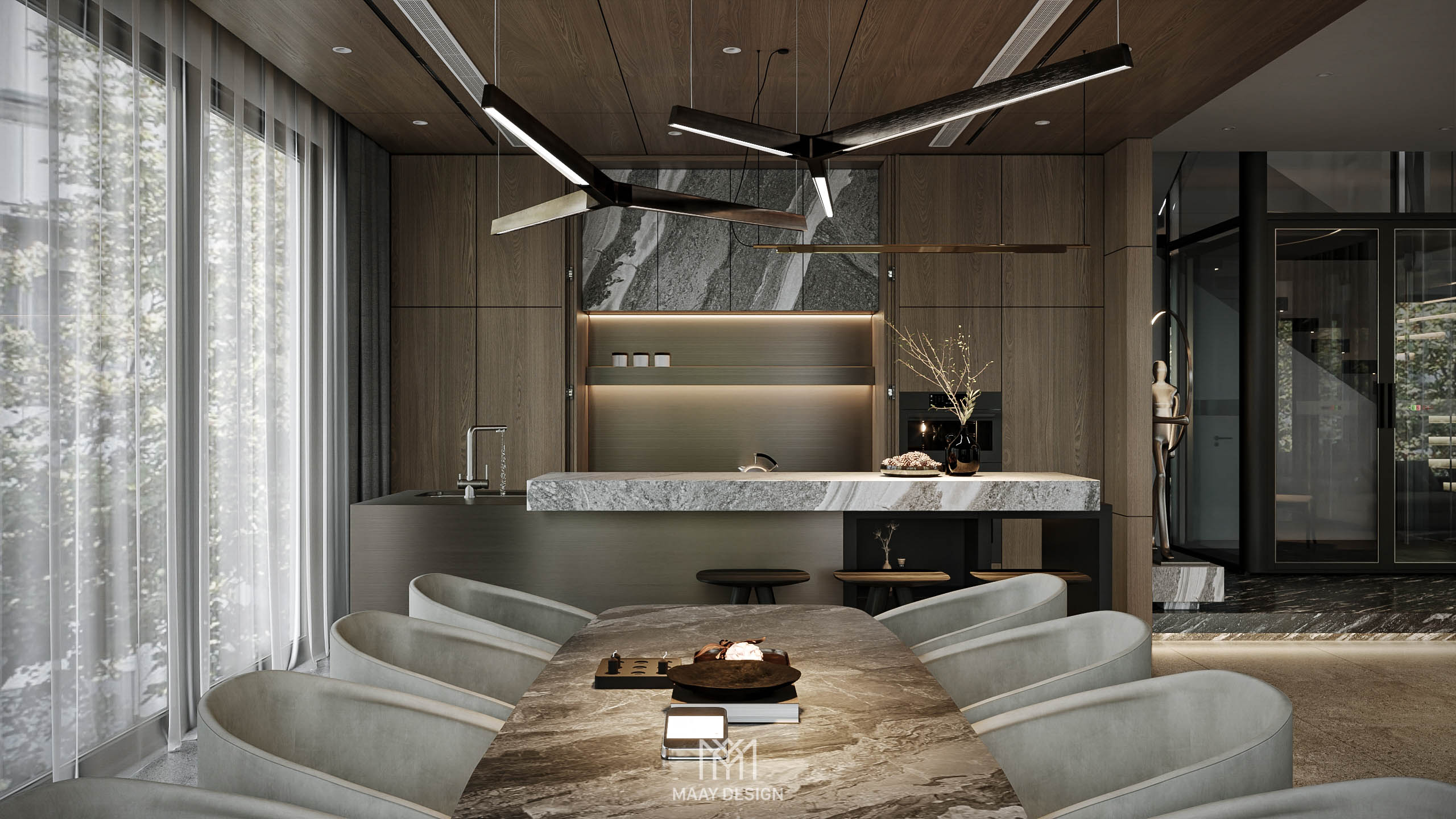 摩登别墅丨Trần Hiển-18