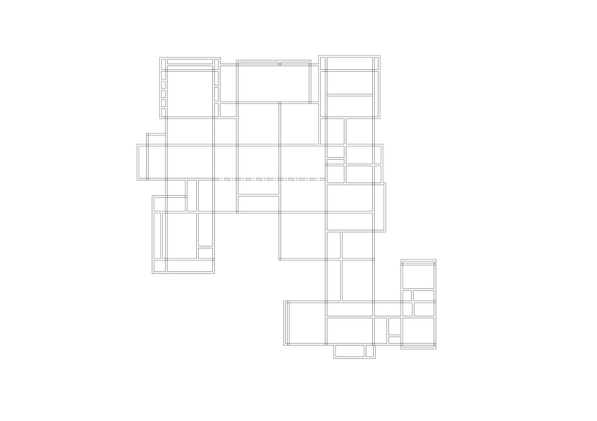 architectural drawing of residential house-38