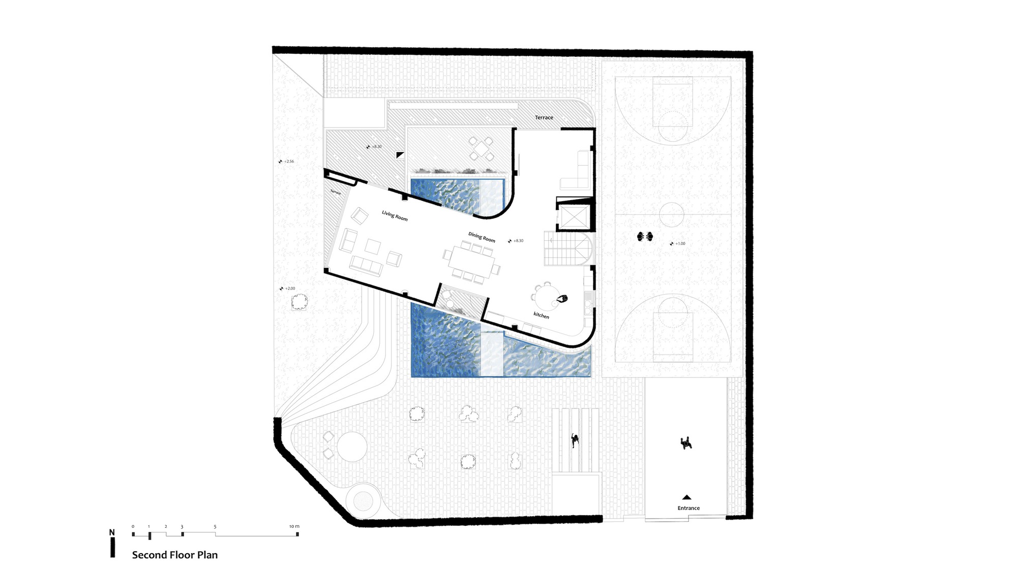 中央庭院别墅丨伊朗丨NextOffice–Alireza Taghaboni-34