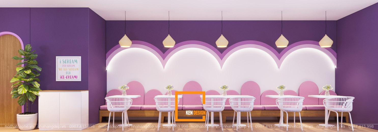 Rainbow Yogurt冰淇淋店（芽庄禄清分店）设计丨越南丨Ken Design-14