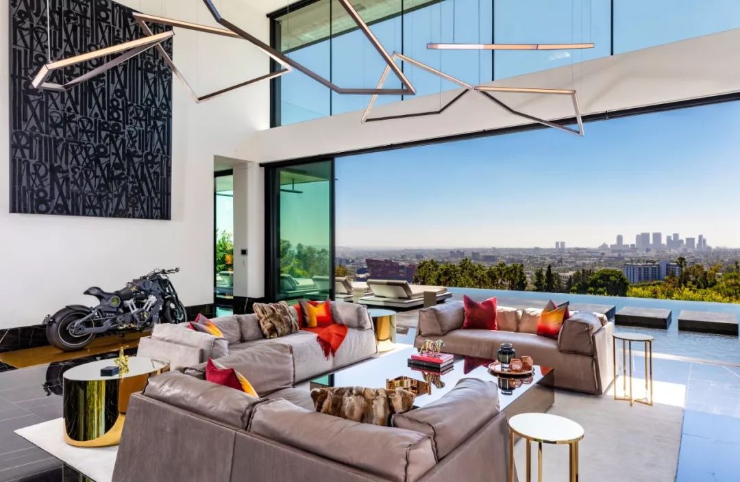洛杉矶双层泳池豪宅，诠释精致考究的现代生活-28
