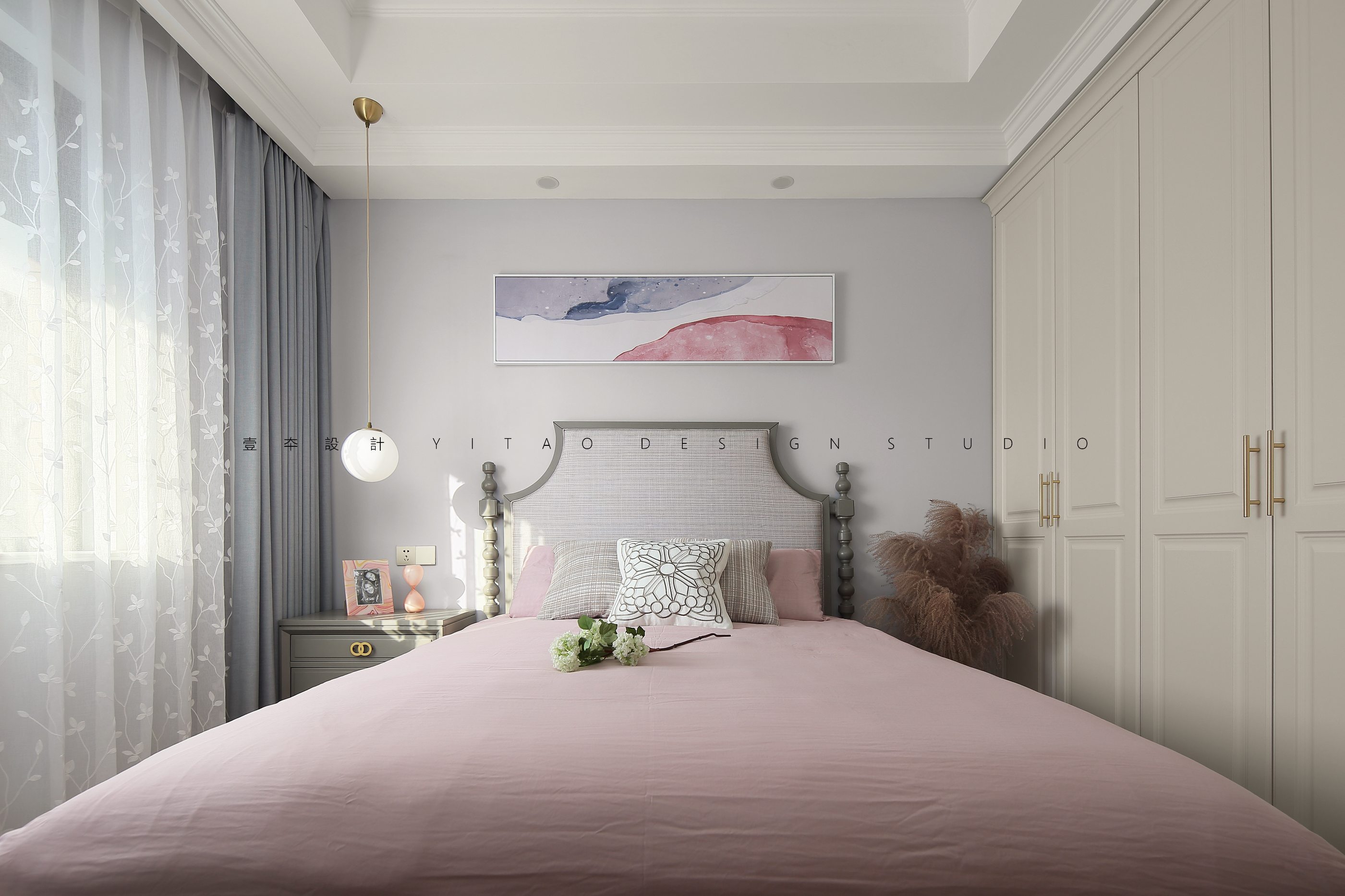 壹夲設計 |『秋实』五矿晏山居简约美式-75