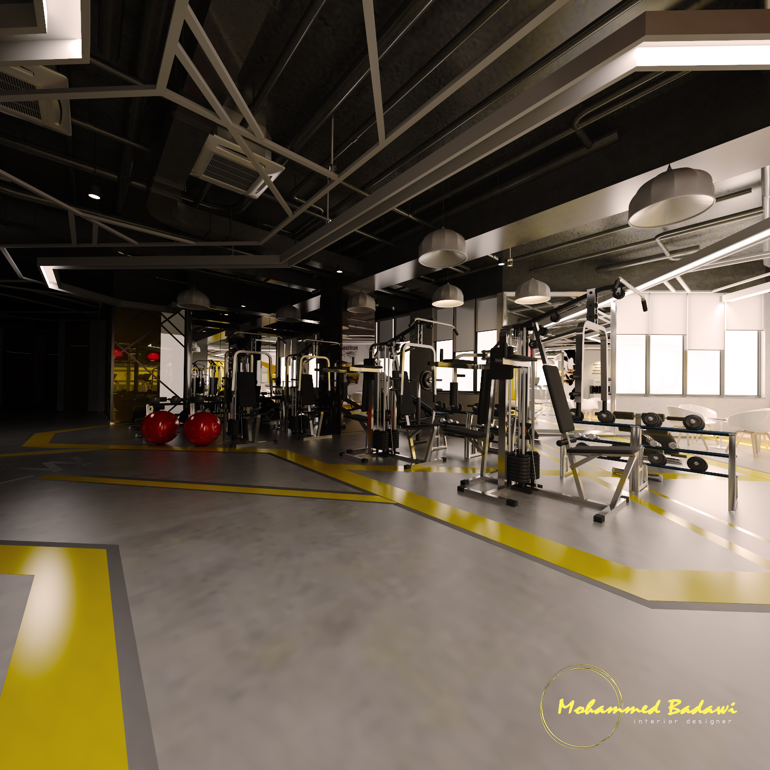 kickbox and athletic gym-7