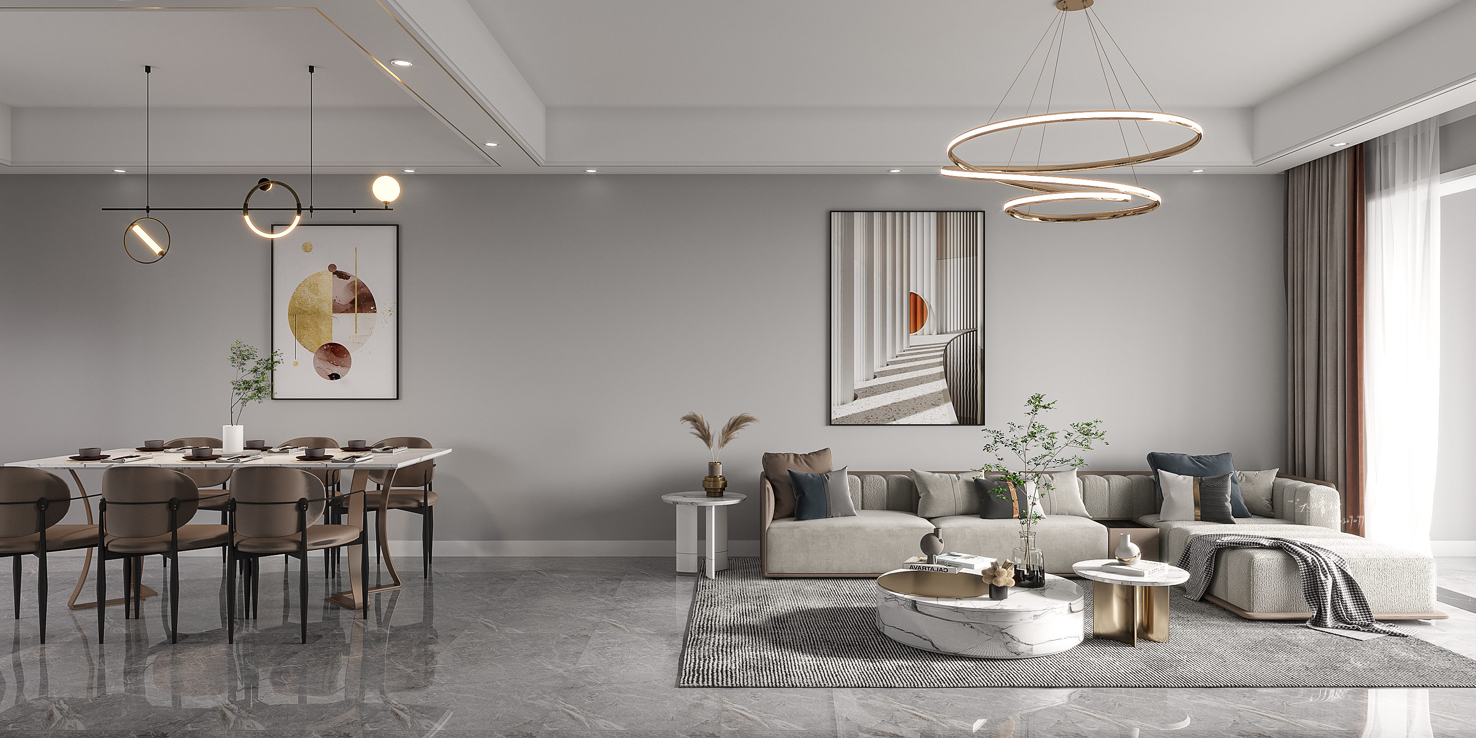 现代小清新家居设计-3