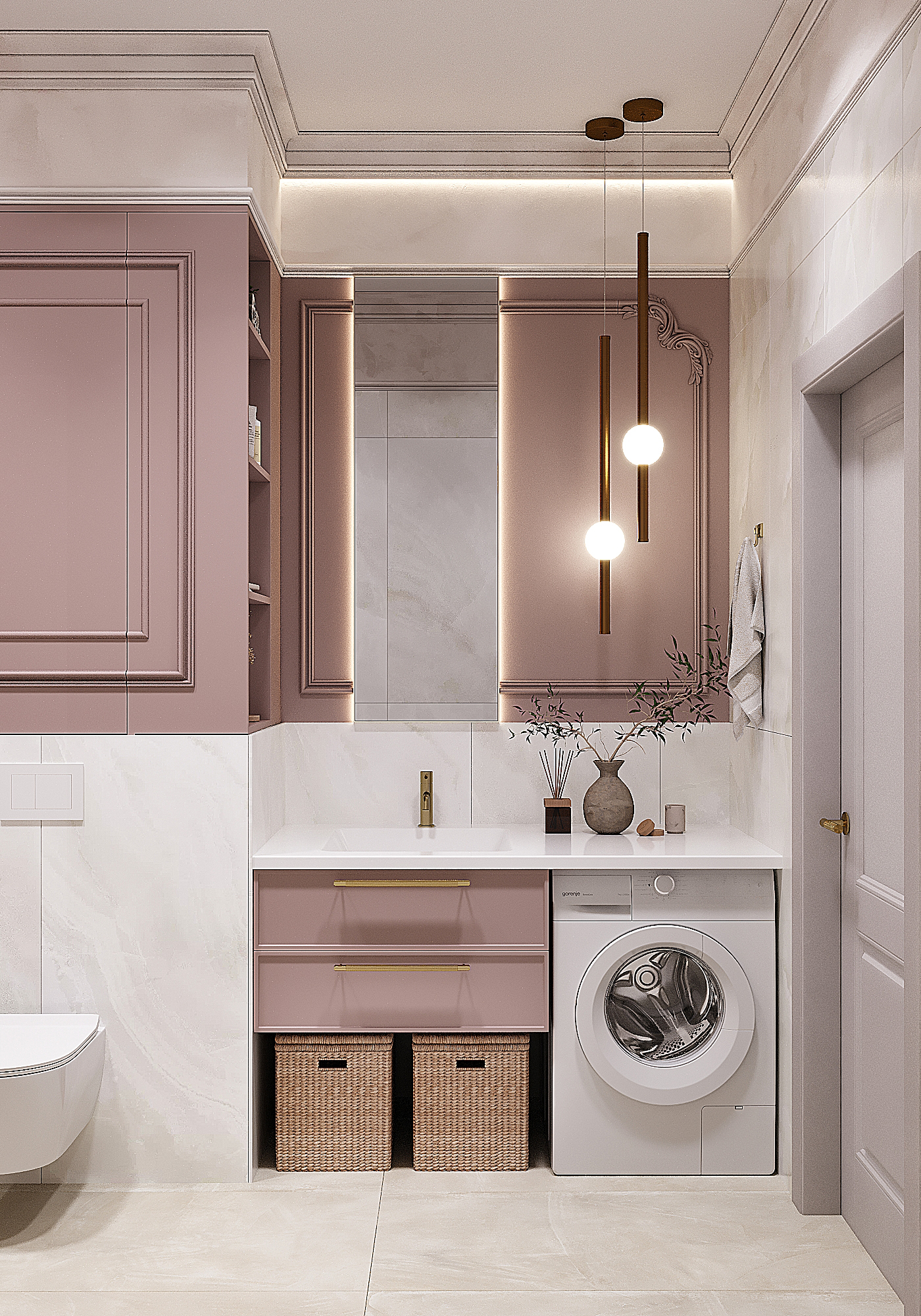 GENTLE LUXURY室内设计丨俄罗斯秋明丨Morion（设计师Valeriia Voronchikhina）-30