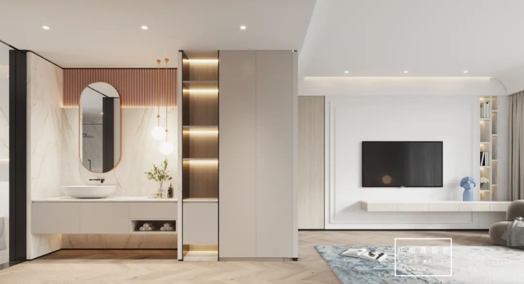 红树别院 | 251m²简约温馨家居设计-38