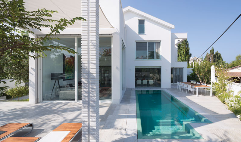 三角形地块上的简约大宅设计丨以色列丨建筑师奥代德·哈勒夫-18