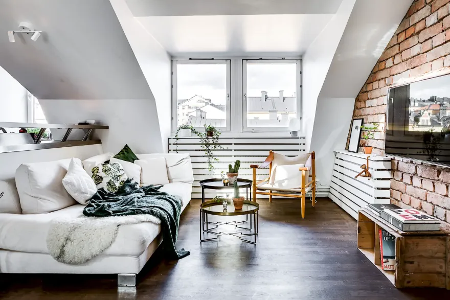 古城砖下的温暖城市公寓-1