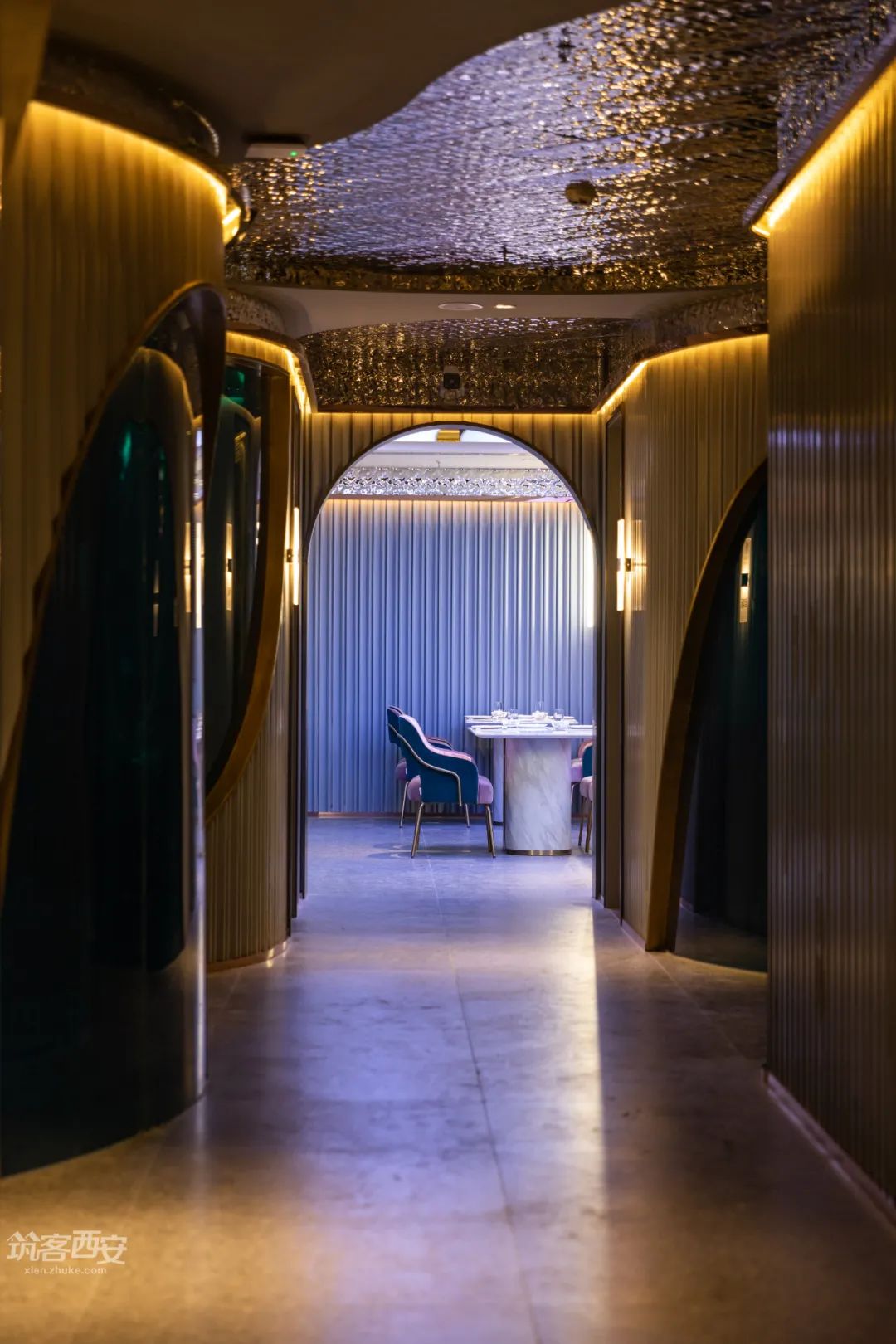 圣音乐餐厅 | 梦幻海洋风,打造大学生心中的琉璃乐园-52