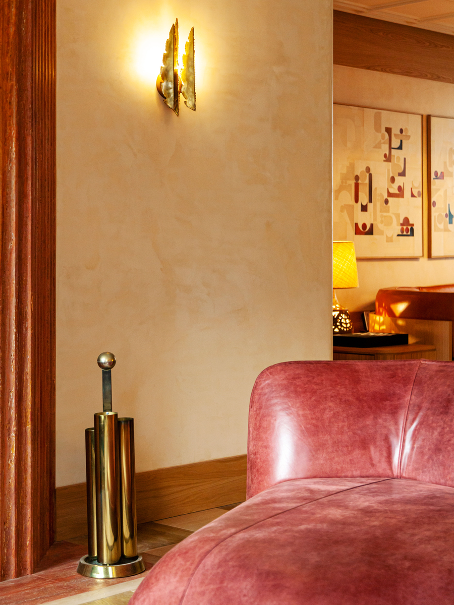 复古公寓设计 | 艺术、设计与材料的有机结合-24