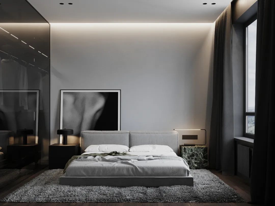 超大落地窗，全开放起居空间，这样的一居室，真的爱了！-25