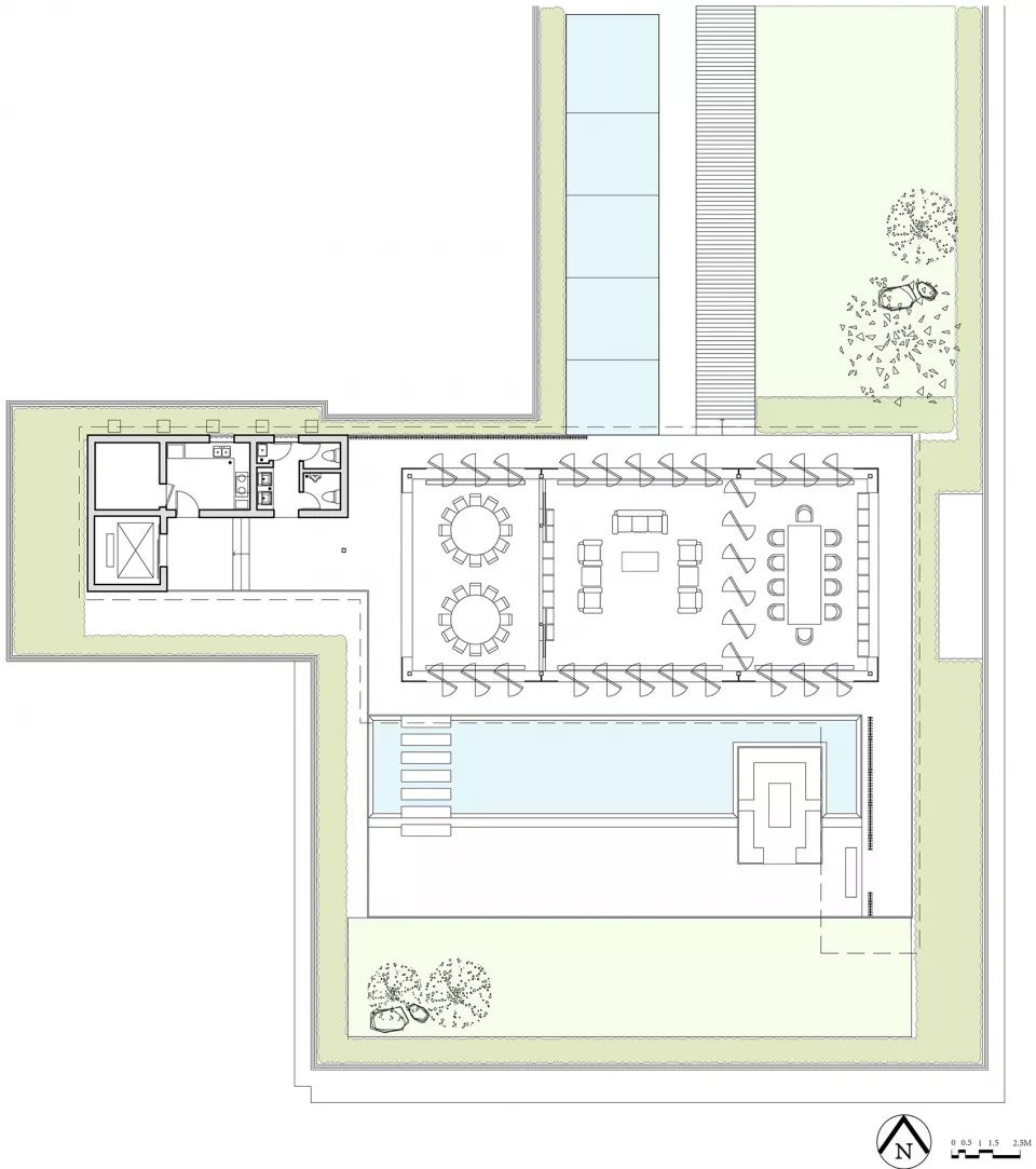 上海科技园区“屋上三间”会务空间——融入自然的空中花园-15