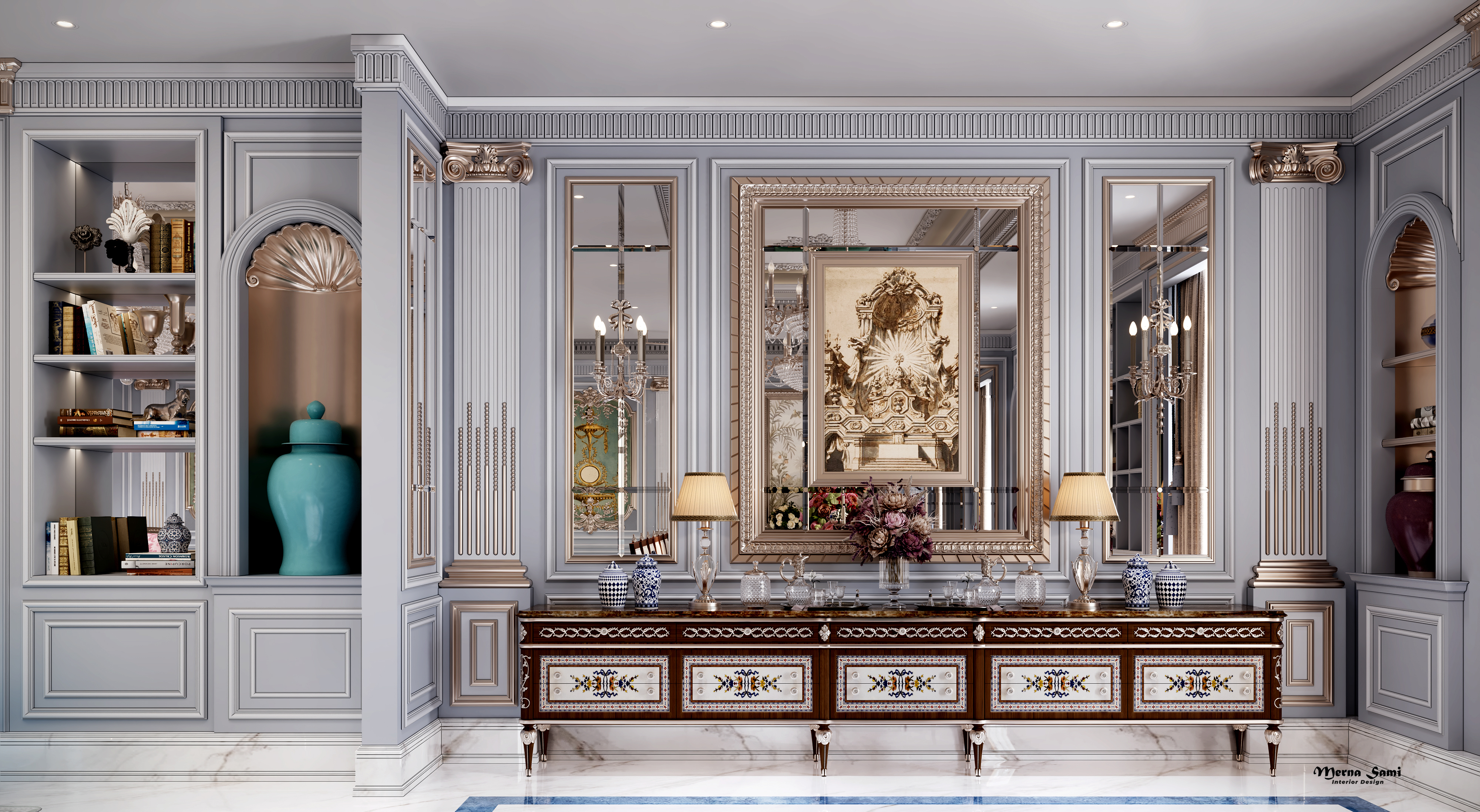 经典餐饮与生活空间（注：这里Living结合语境更倾向于起居空间这类意思，所以整体这样翻译，但如果Living有其他特定所指，请结合实际情况调整 ） 丨沙特阿拉伯-15