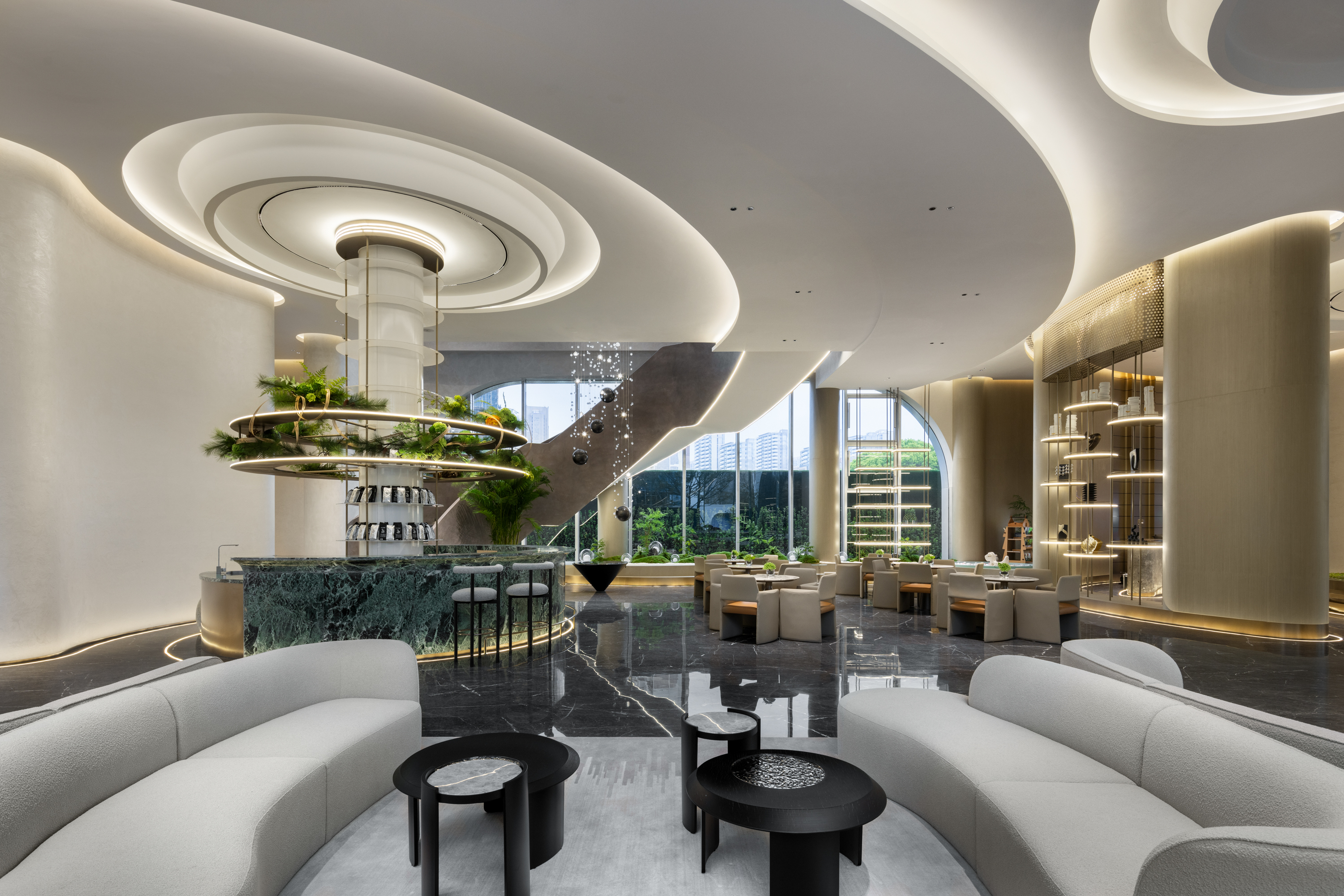 熙和云汀雅园售楼处空间丨域正设计-18