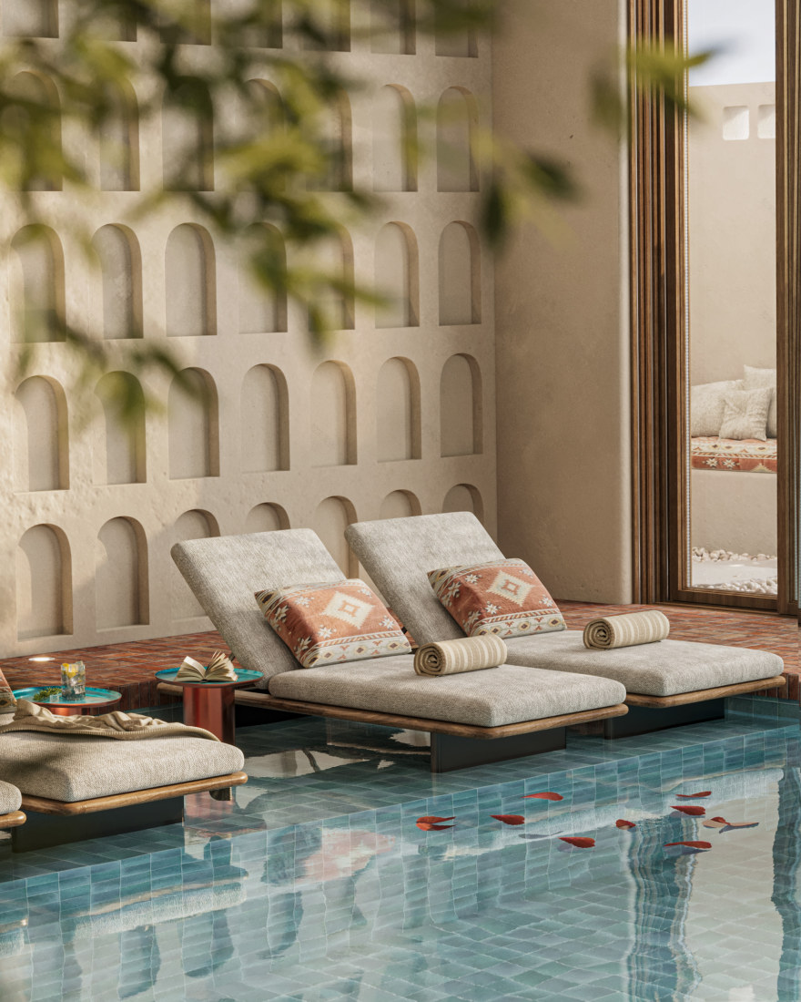 ABHA HOTEL POOL(ABHA酒店泳池)丨沙特阿拉伯丨SHI studio-18