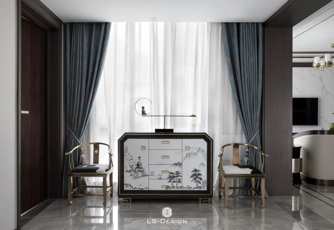 莲设计｜以山水之名，打造诗意灵动空间-18