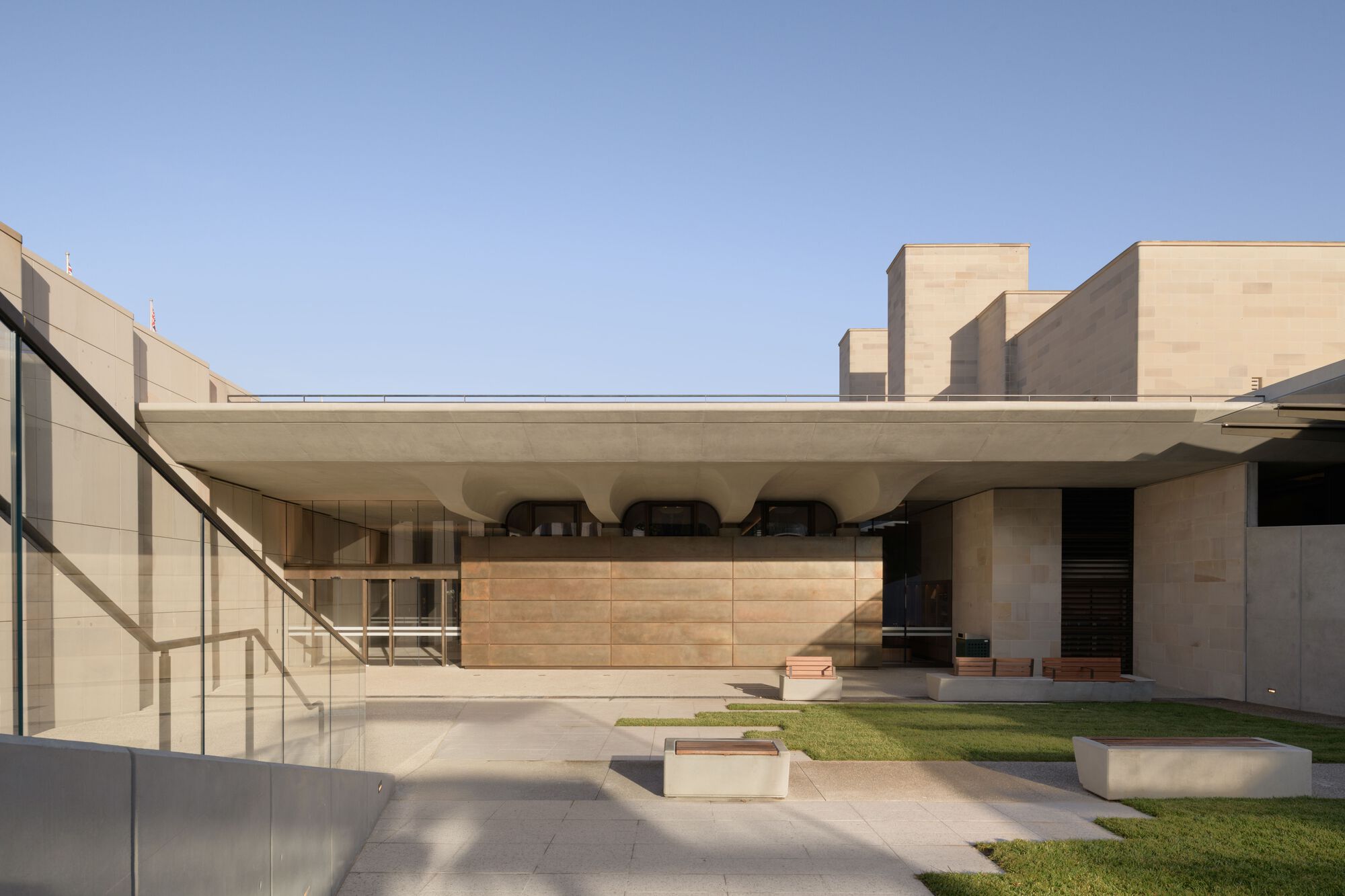 Australian War Memorial Southern Entrance and Parade Ground丨Studio.SC-34