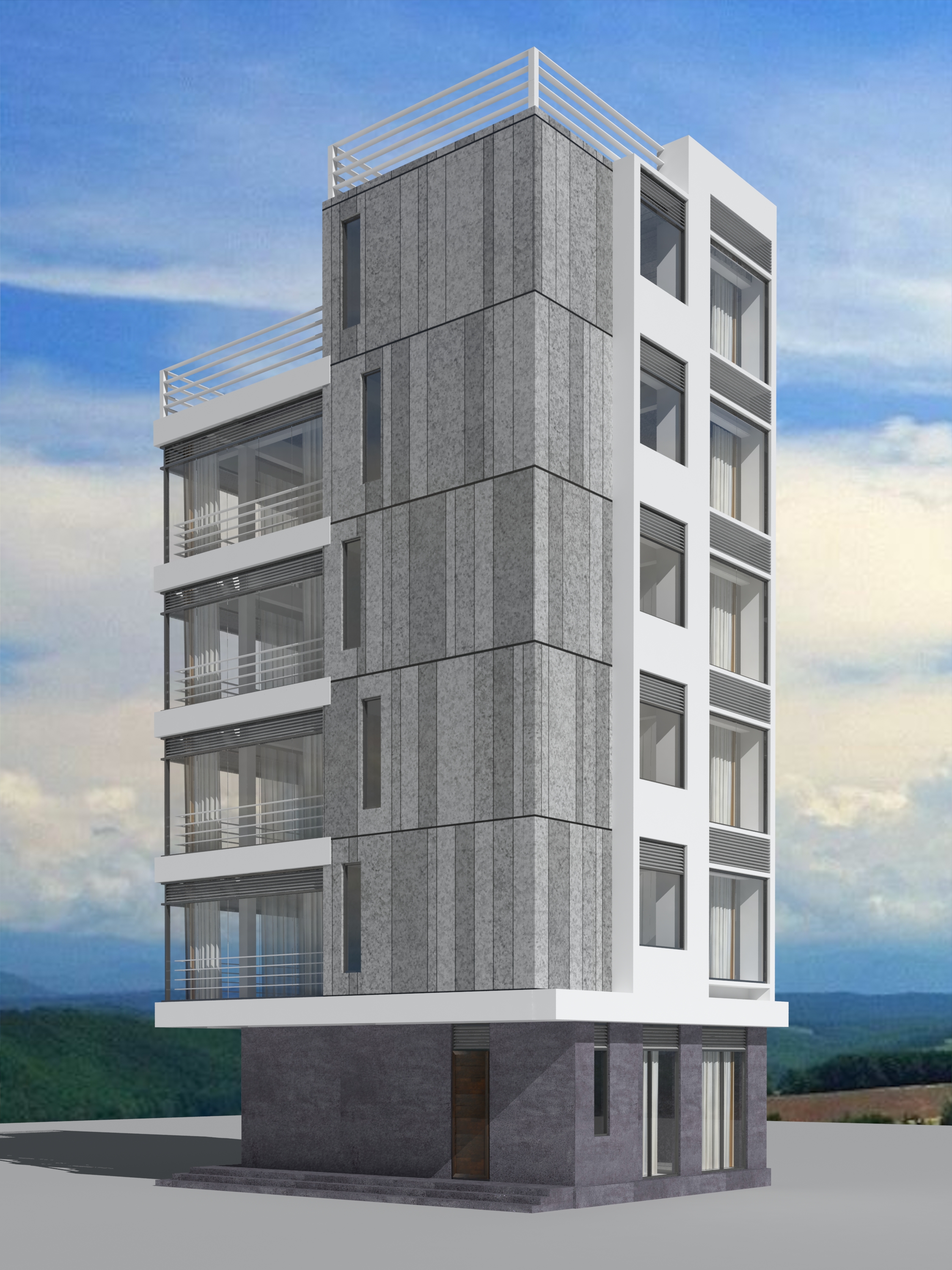 5层半广东农村自建房设计-6