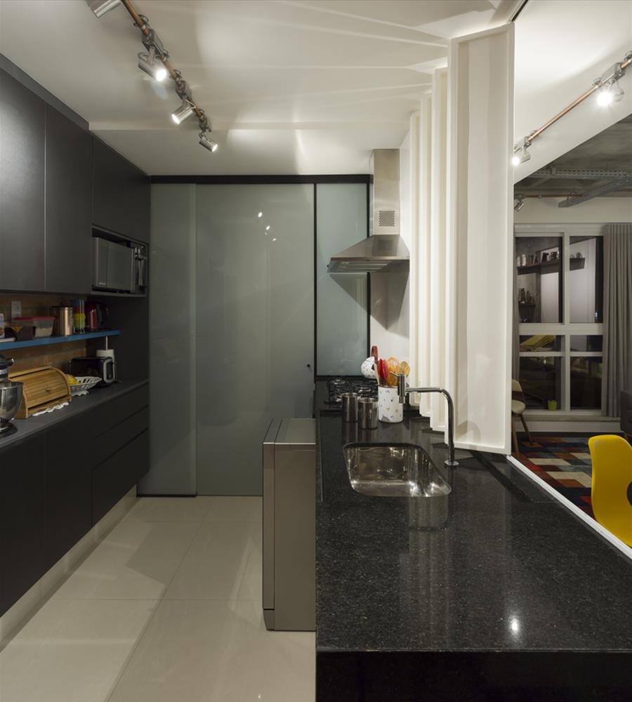 巴西 81 平米公寓的低成本高效果改造-6