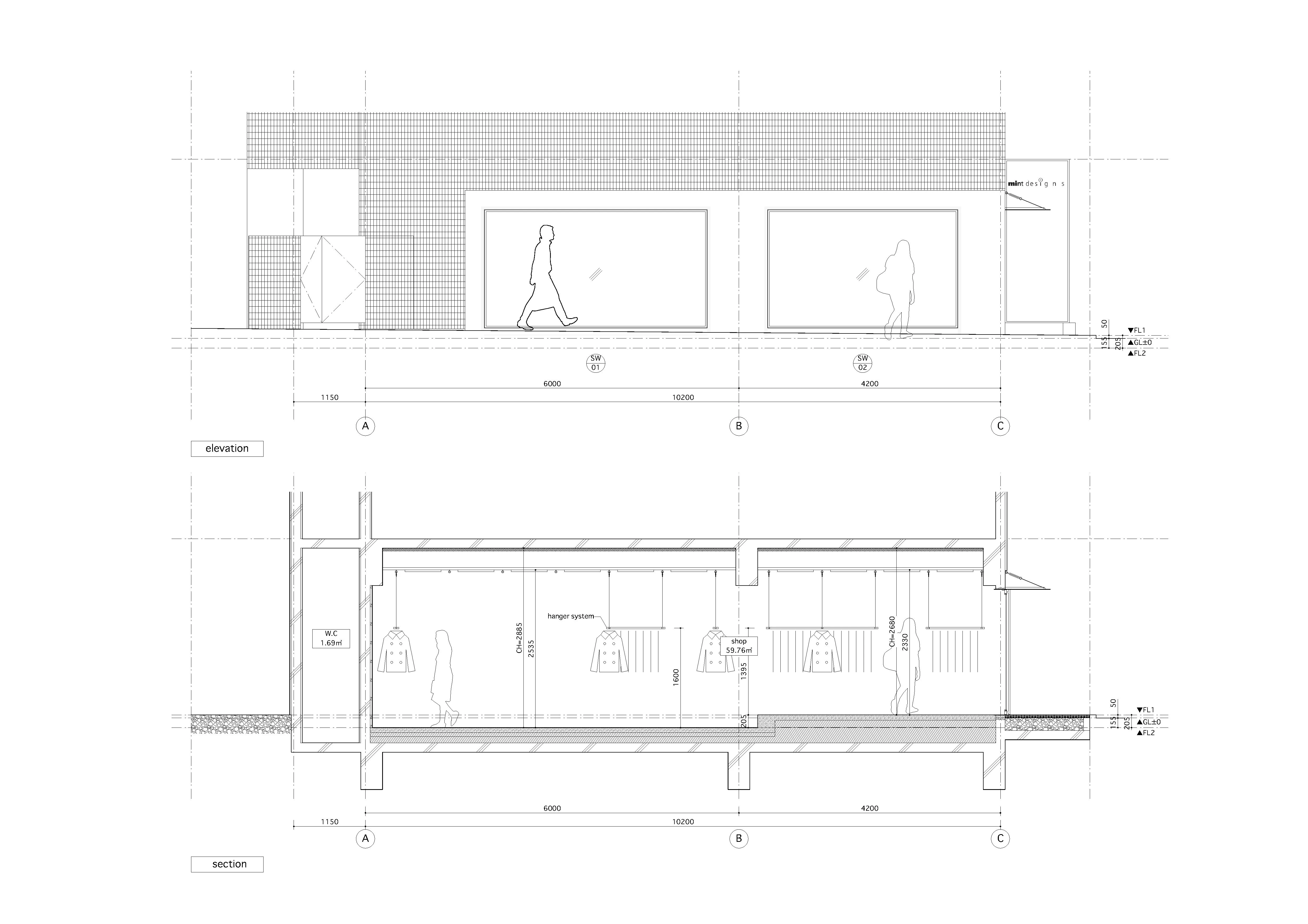 东京 mintdesigns 旗舰店,3D 打印展示窗口设计-9