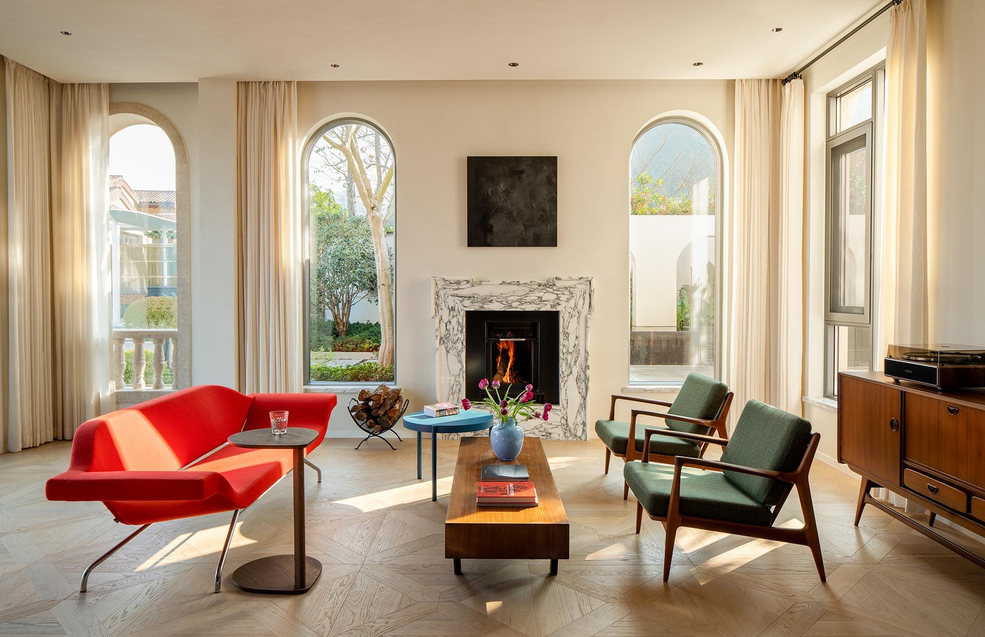 1000㎡山顶别墅丨中国杭州丨杭州左晚空间设计有限公司操毅蕊-26