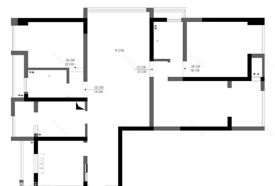 雅盛设计 | 朗诗競园 142 平现代家居空间,动静分离,打造舒适生活-0
