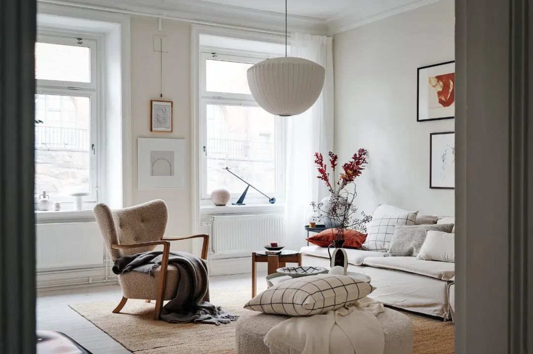 L 型布局厨房搭配小露台的家-8