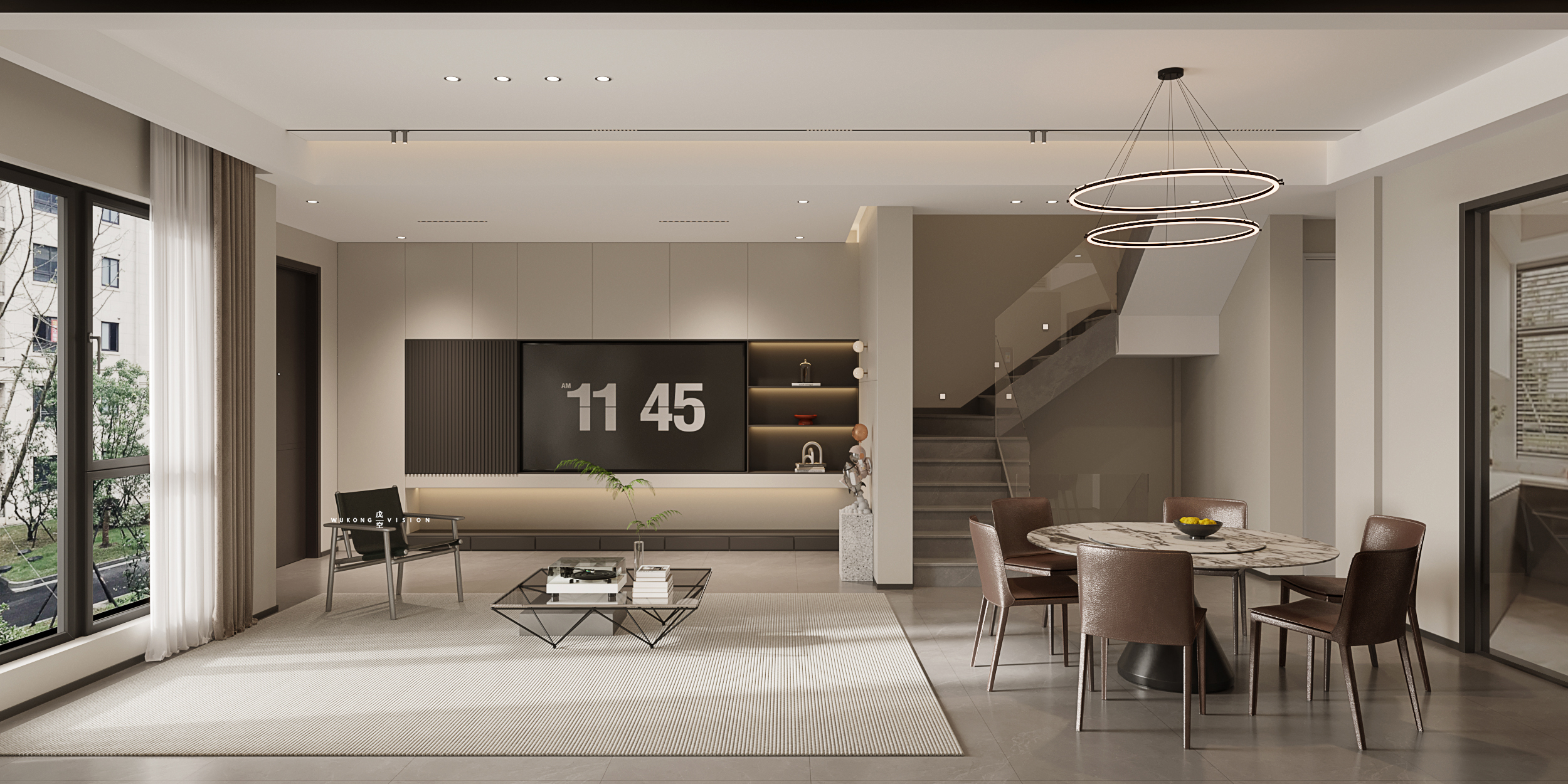 /戊空效果图表现/ 意式风格/-1