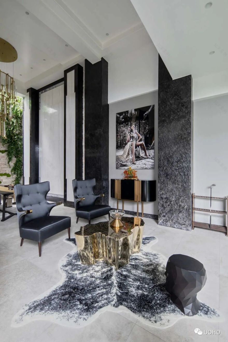 中央花园 · 现代轻奢家居设计丨香港深度设计-124