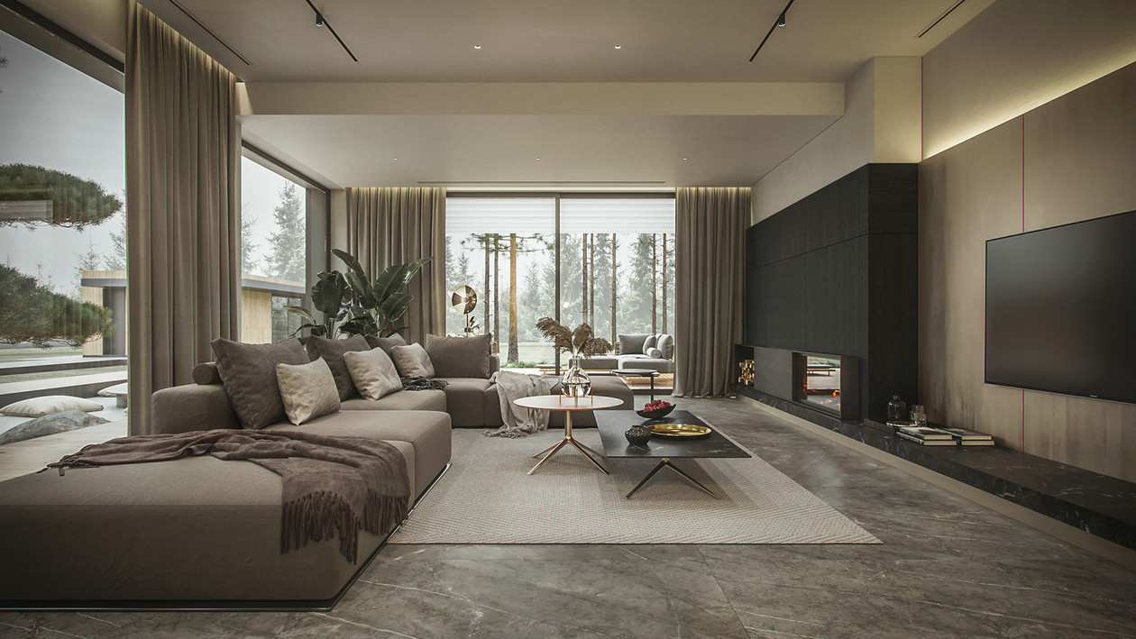 乡村别墅装修设计案例-5