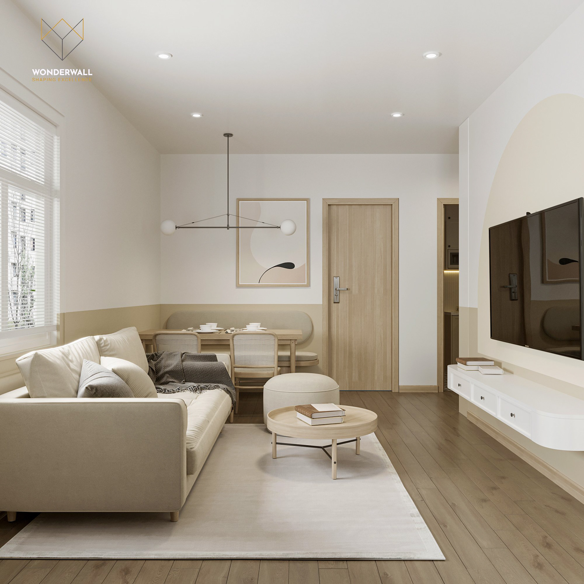 夏日色调公寓丨越南河内丨Wonnderwall VN-10