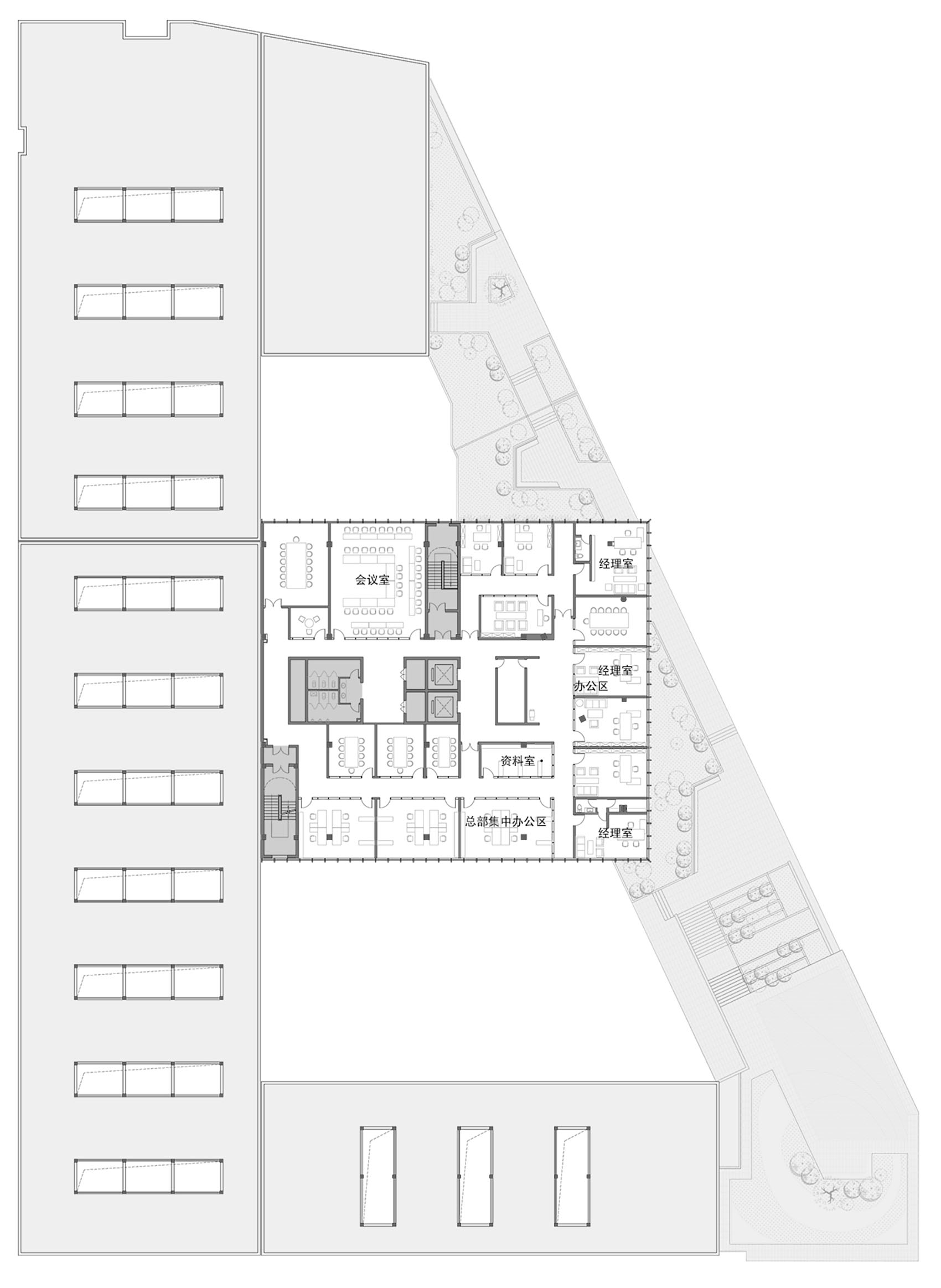 中达科技办公综合体丨中国浙江丨上海半场半地建筑设计工作室-88