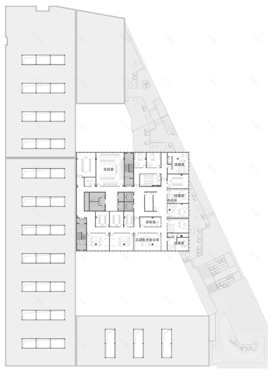 中达科技办公综合体丨中国浙江丨上海半场半地建筑设计工作室-88