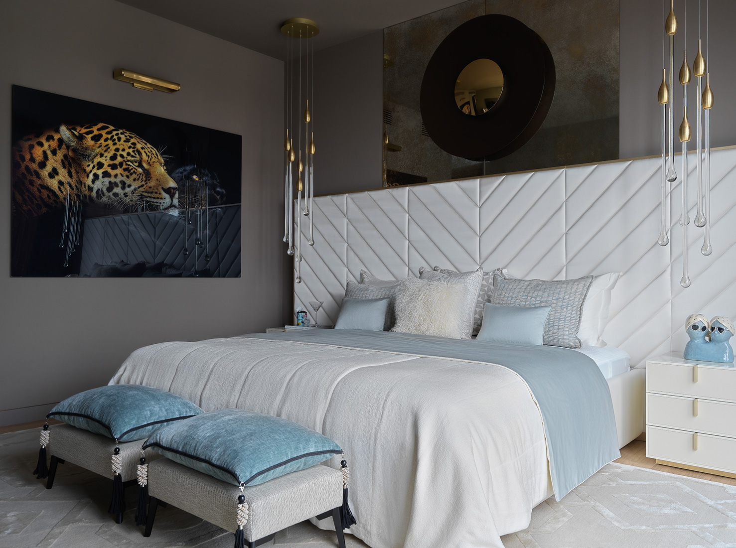 莫斯科塔尖上的豪华公寓 | 自然与现代的完美结合-16