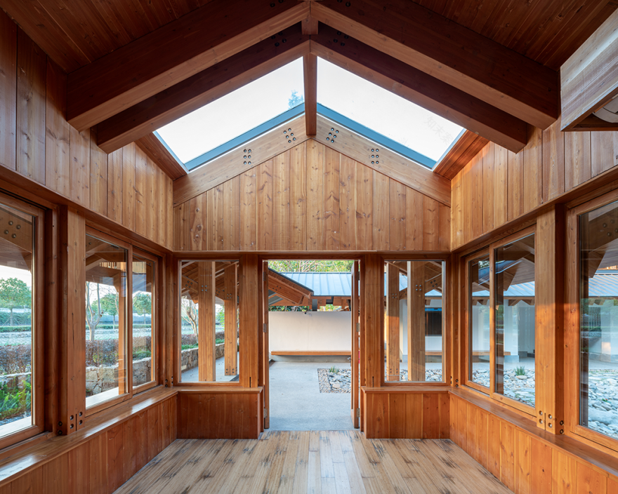 长宁环城生态公园带市民服务驿站丨中国上海丨致正建筑工作室,冶是建筑-85