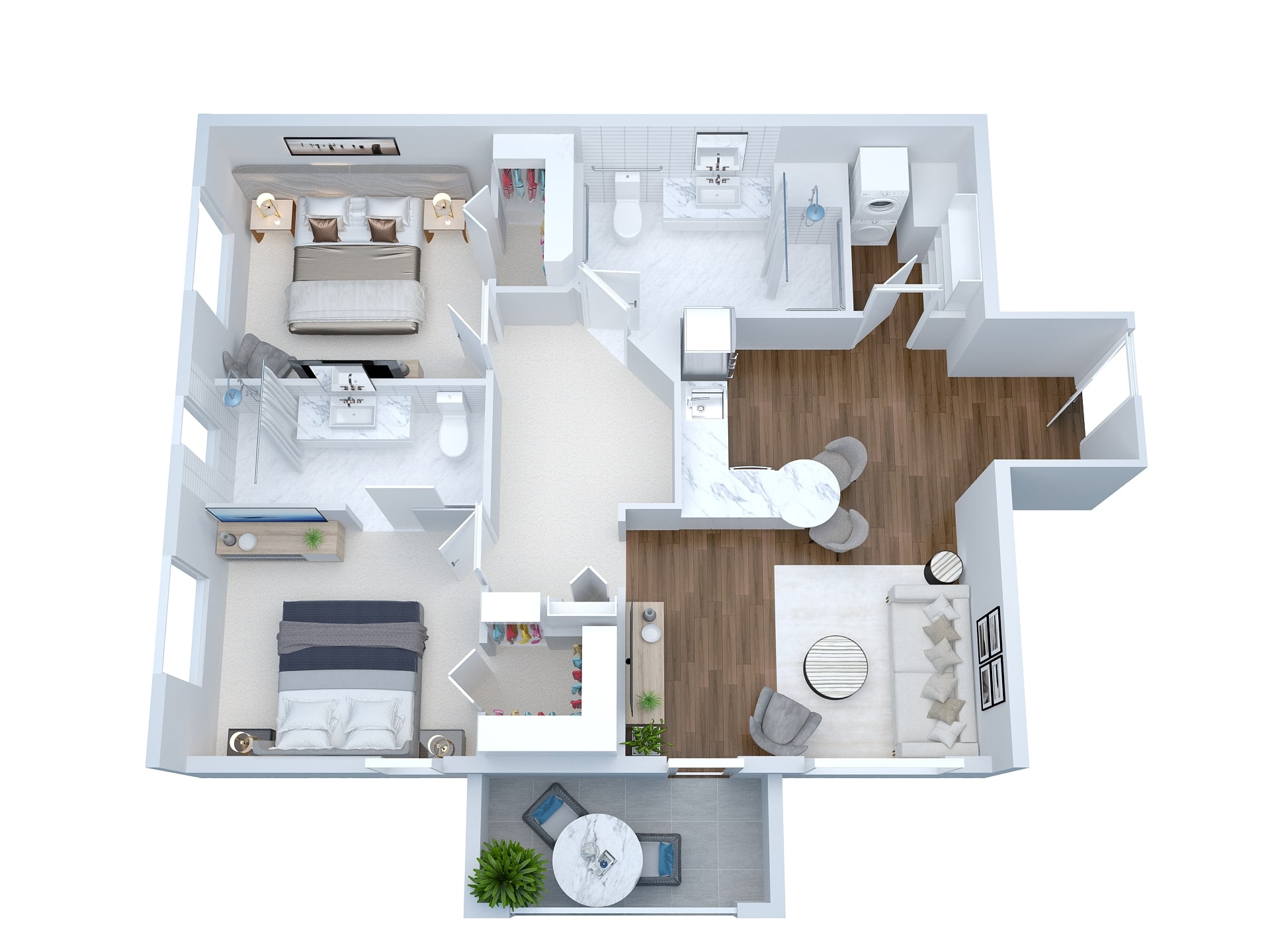 住宅三维渲染服务丨The 2D3D Floor Plan Company-16