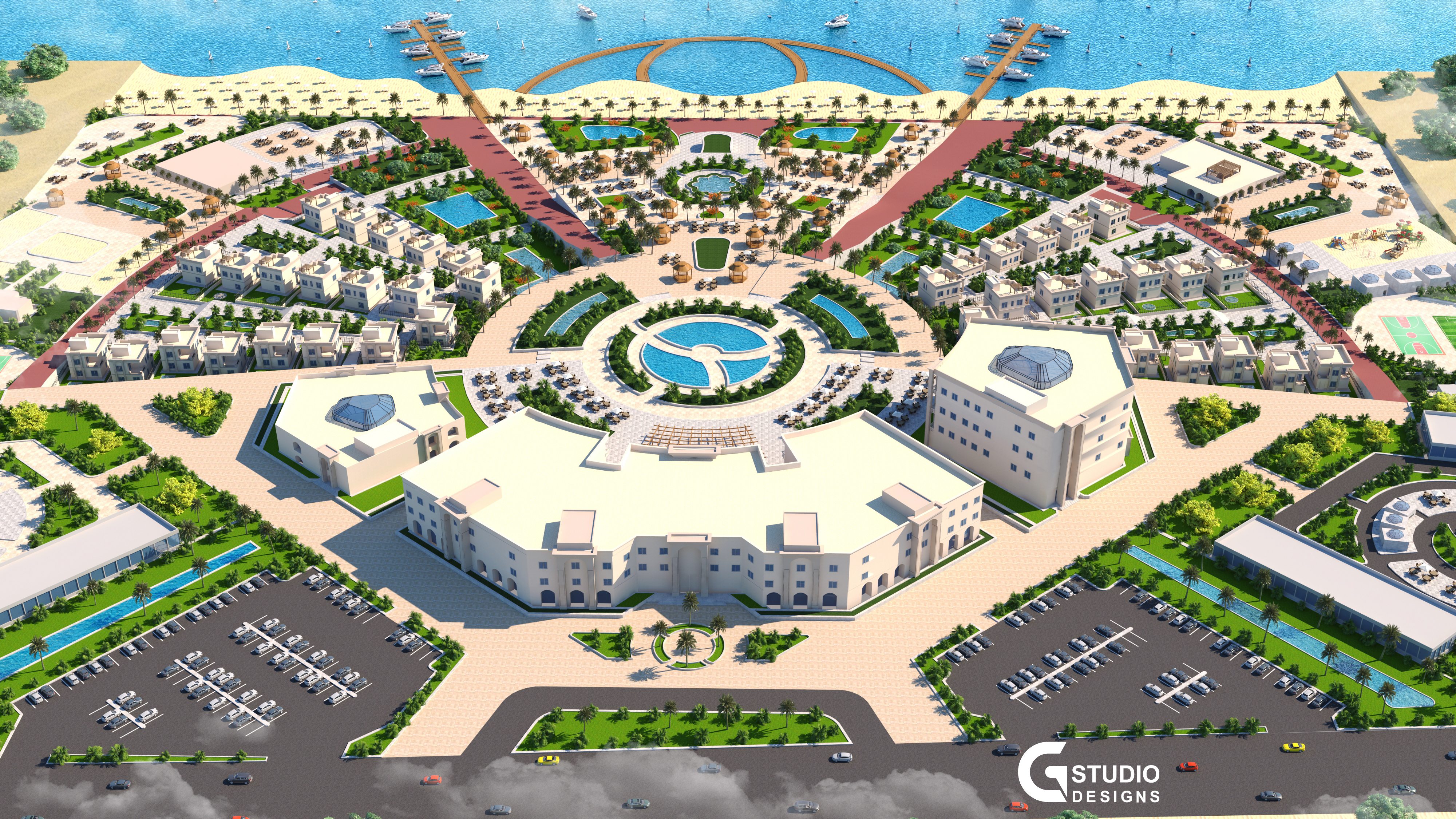 旅游村 / 游客村丨埃及丨PSG Studio Designs-8