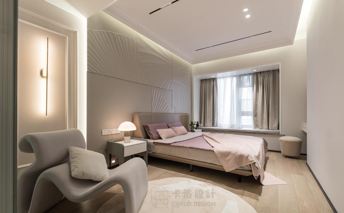 现代奢宅轻调 · 狭长户型的妙手改造-83