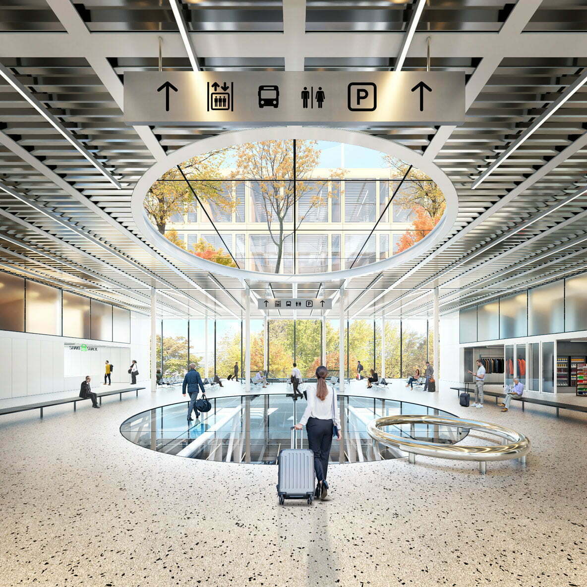 卢布尔雅那主巴士总站及斯洛文尼亚铁路总部大楼丨Bevk Perović arhitekti-11