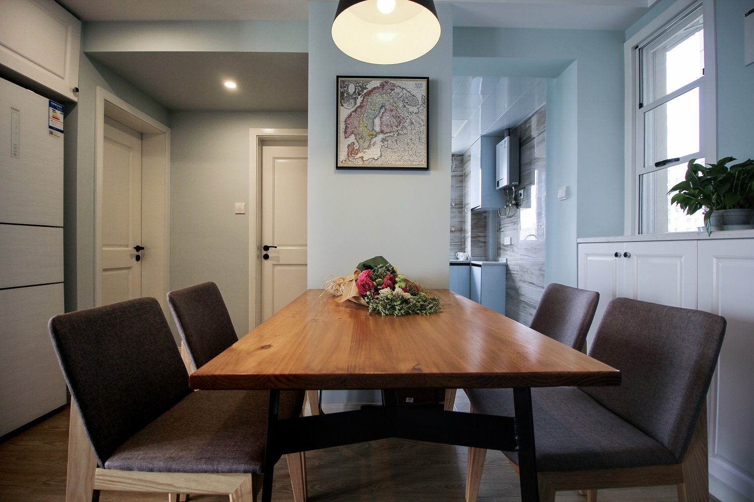 川行设计——小情歌 | 75㎡北欧原木宜家风格两室两厅-26