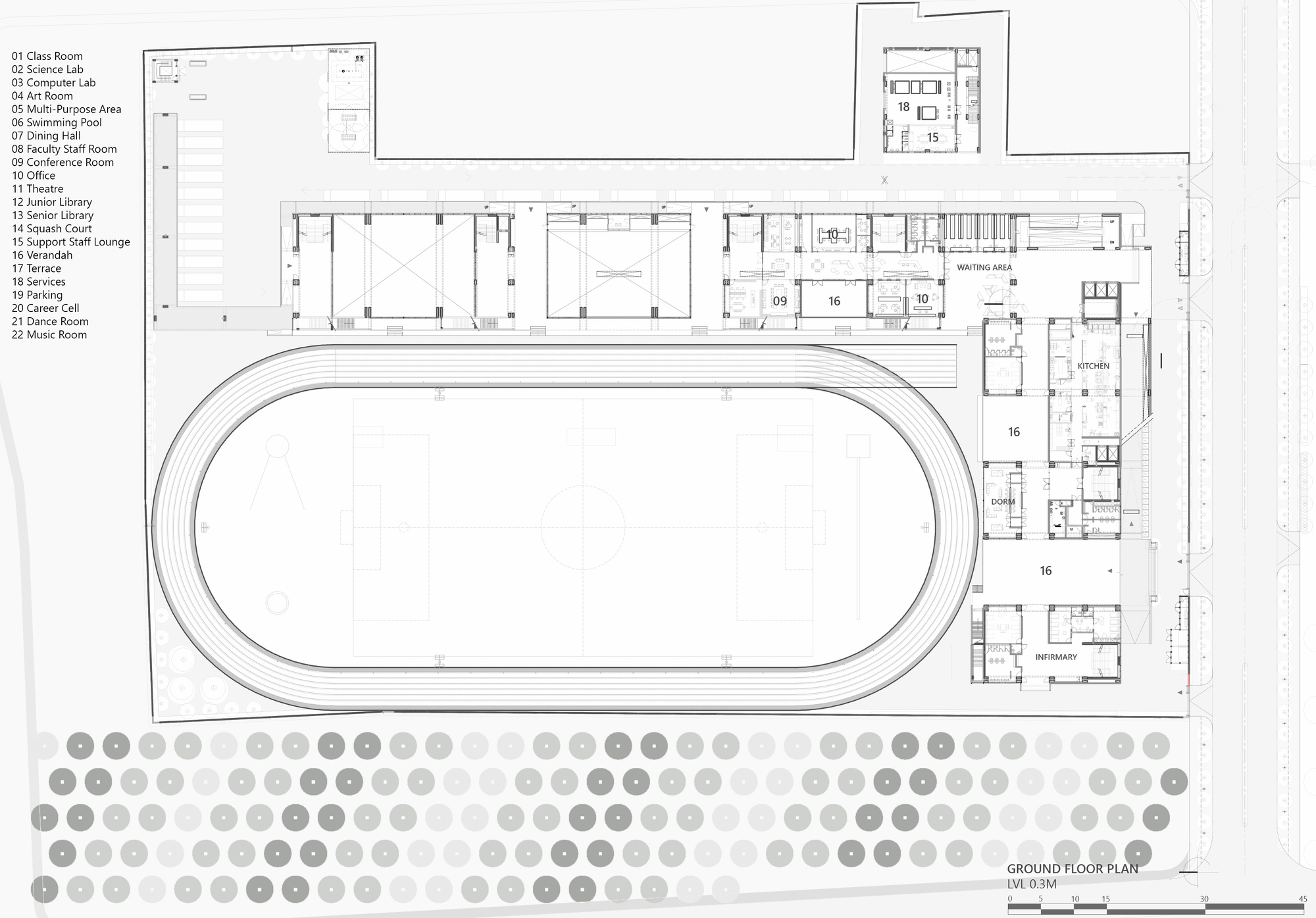 希夫·纳达尔学校丨印度丨Stephane Paumier Architects-39