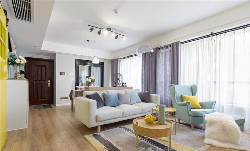 北欧风清新家居，舒适与实用并重-6